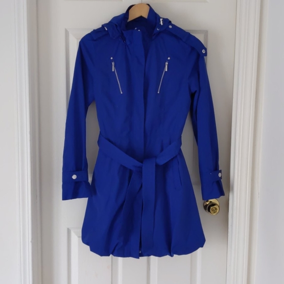 Laundry by Shelli Segal Bubble hem Rain jacket - Picture 6 of 8
